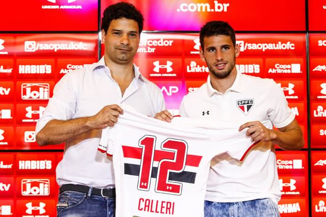 Apresentação do Calleri, no São Paulo