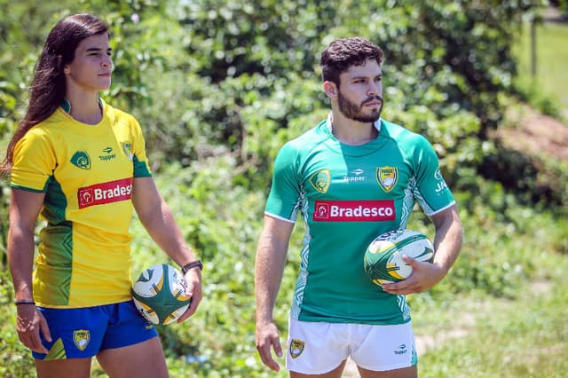 Novo uniforme das seleções feminina e masculina de rúgbi para a Rio 2016