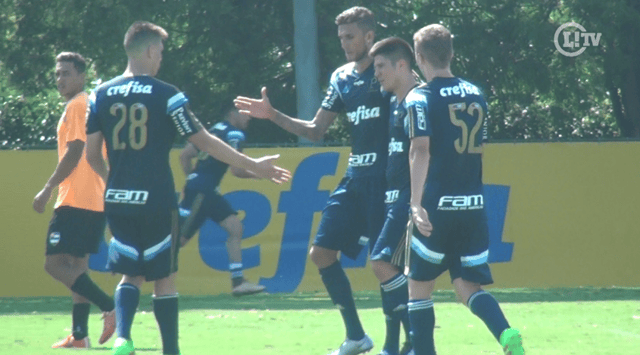 Palmeiras jogo-treino Nacional-SP