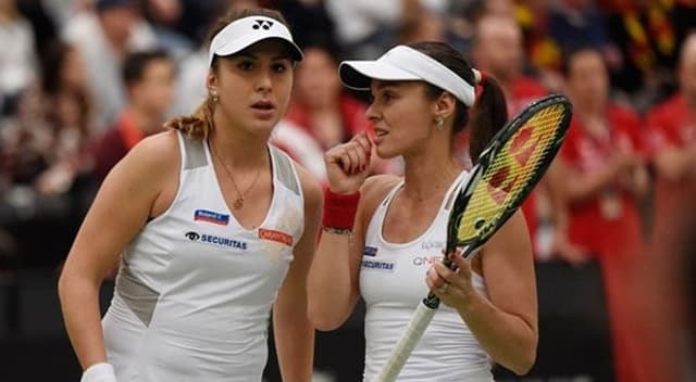 Martina Hingis e Belinda Bencic