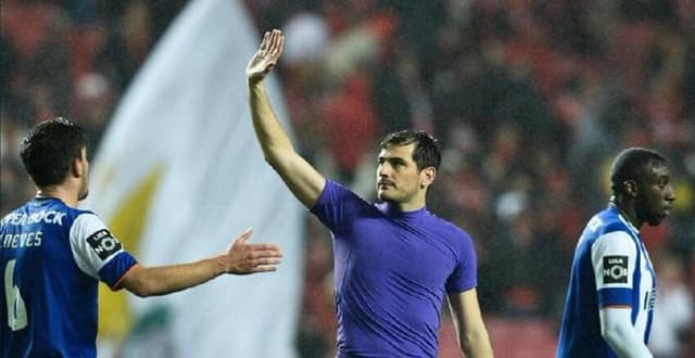 Benfica x Porto - Casillas (Foto: Reprodução)