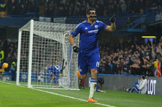 Diego Costa tem 30 gols na Premier League<br>