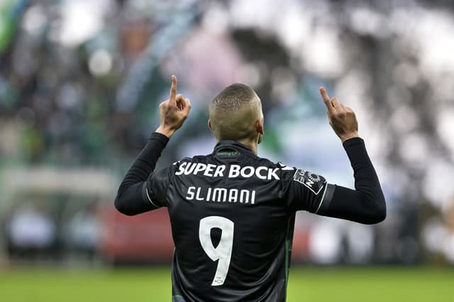 Slimani - Nacional x Sporting