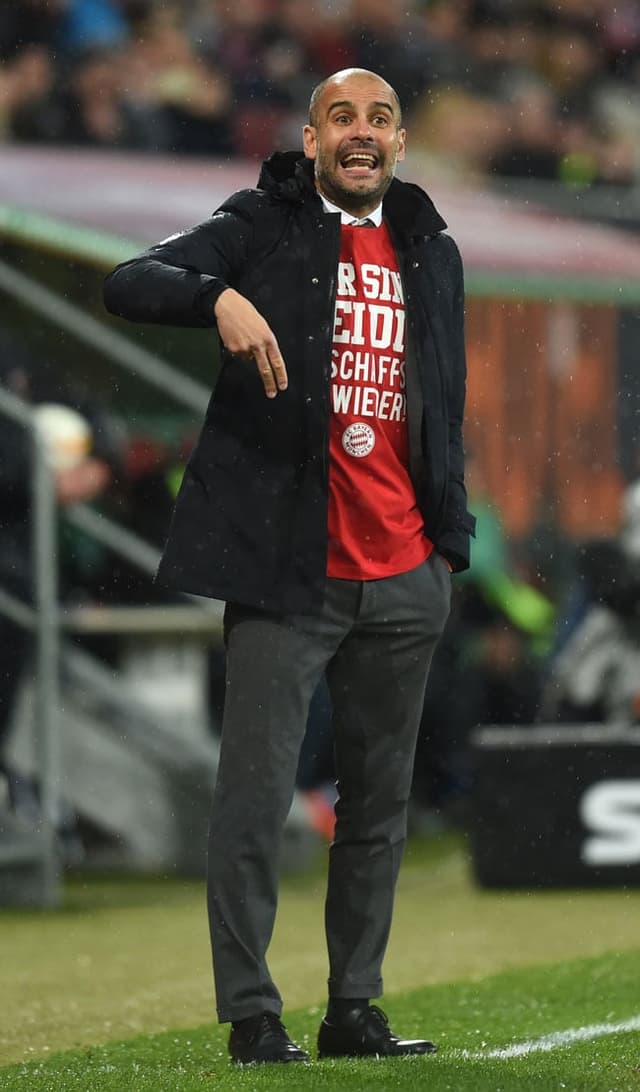 Guardiola - Augsburg x Bayern