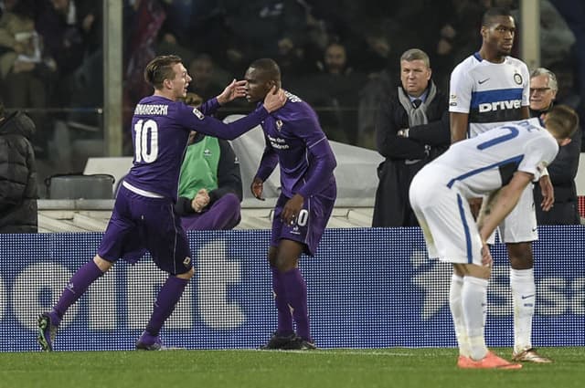 Babacar - Fiorentina x Inter de Milão