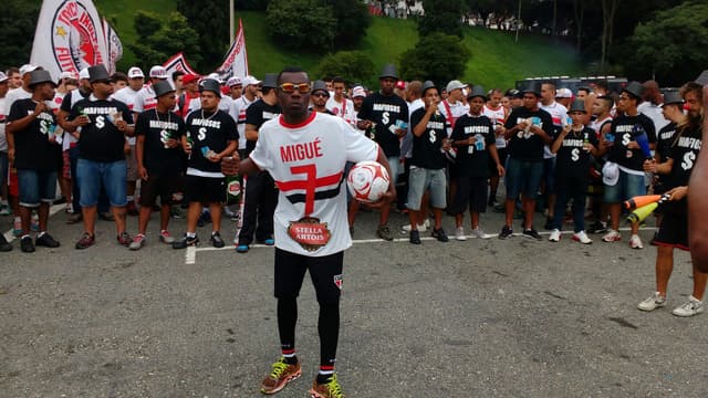 Protesto torcida São Paulo