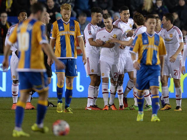 Copa da Inglaterra - Shrewsbury x Manchester Unite(foto:OLI SCARFF / AFP)