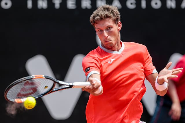 Pablo Carreño Busta contra Roberto Carballes Baena no Brasil Open 2016