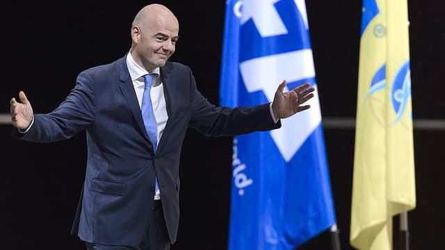 HOME - Gianni Infantino é o novo presidente da Fifa (Foto: Fabrice Coffrini/AFP)