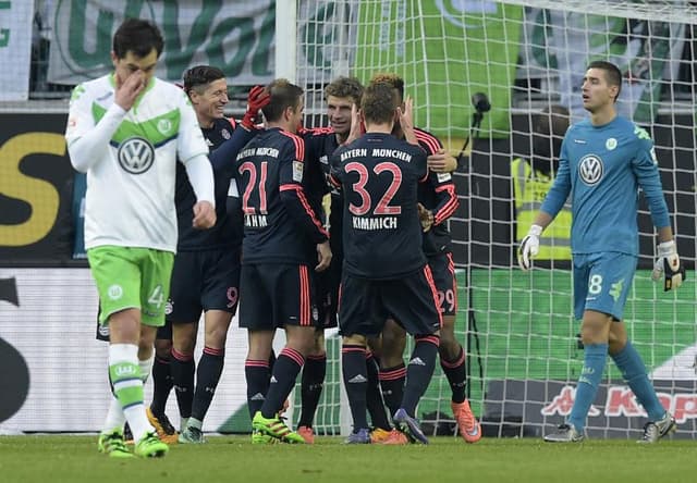 Bayern x Wolfsburg (Foto: Tobias Schwarz/AFP)