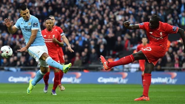 Agüero e Sakho - Liverpool x Manchester City