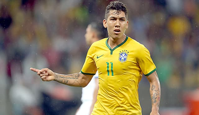 HOME - Brasil x Honduras - Roberto Firmino (Foto: Jefferson Bernardes/AFP)