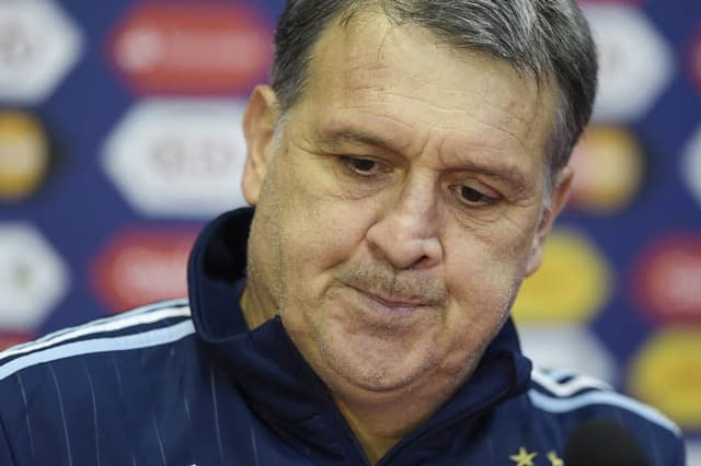 Gerardo Martino técnico da argentina (Foto: Juan Mabronata/AFP)