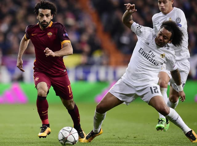 Marcelo - Real Madrid x Roma