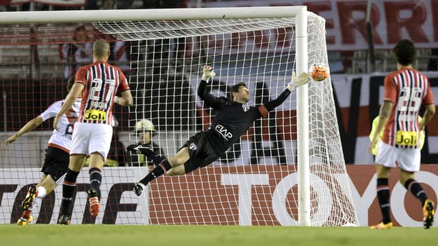 HOME - River Plate x São Paulo - Copa Libertadores - Denis (Foto: Juan Mabromata/AFP)