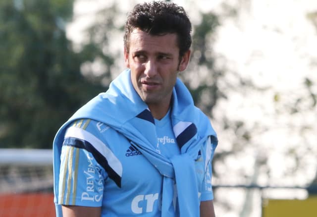 Treino Palmeiras - Alberto Valentim (foto:Cesar Greco/Palmeiras)