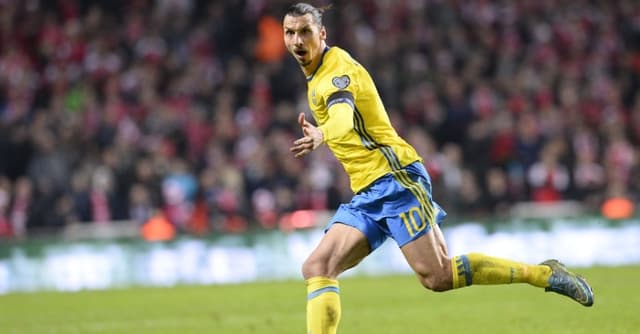 Imagens da carreira de Ibrahimovic (Jonathan Nackstrand/AFP)