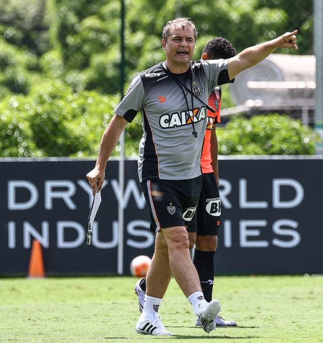 Fora: Imprensa não terá acesso ao treino desta terça-feira do Atlético-MG (Foto: Bruno Cantini/Atlético-MG)