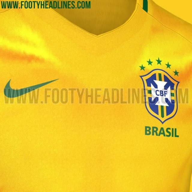 Nova camisa de Seleção