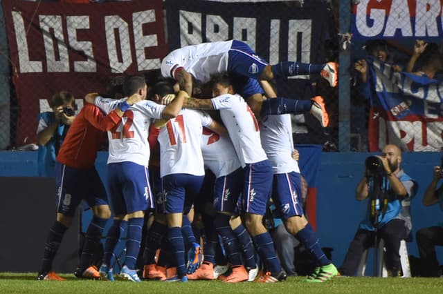 Libertadores - Nacional-uru x Palmeiras (foto:PABLO PORCIUNCULA / AFP)