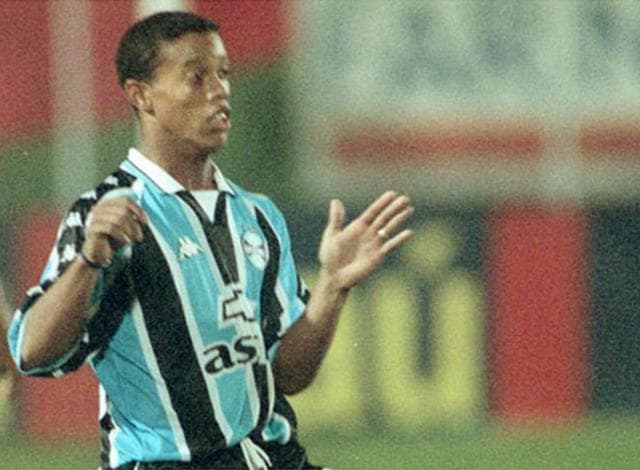 Ronaldinho iniciou sua carreira no Grêmio