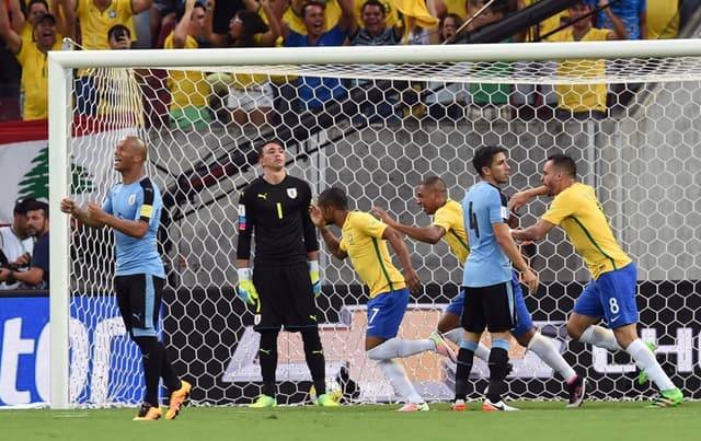 Eliminatorias Copa2018 - Brasil x Uruguai (foto:VANDERLEI ALMEIDA / AFP)