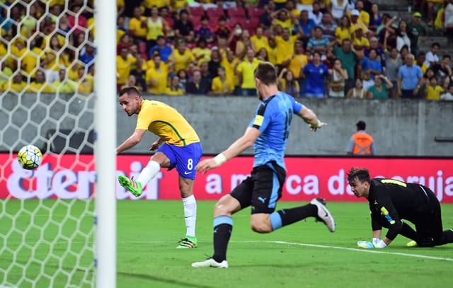 Eliminatorias Copa2018 - Brasil x Uruguai (foto:VANDERLEI ALMEIDA / AFP)