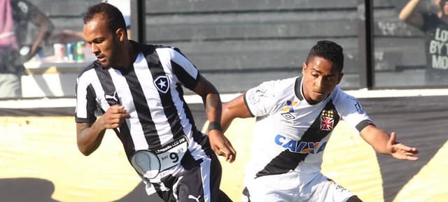 Bruno Silva, do Botafogo, durante o jogo contra o Vasco (Foto: Paulo Sérgio/LANCE!Press)