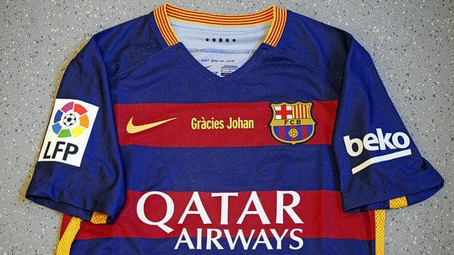 Camisa do Barcelona