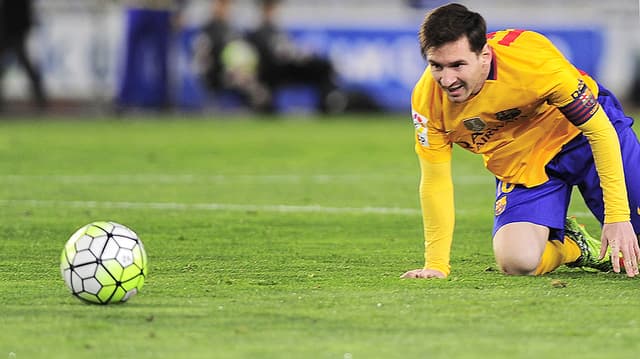 HOME - Real Sociedad x Barcelona - Campeonato Espanhol - Messi (Foto: Ander Gillenea/AFP)