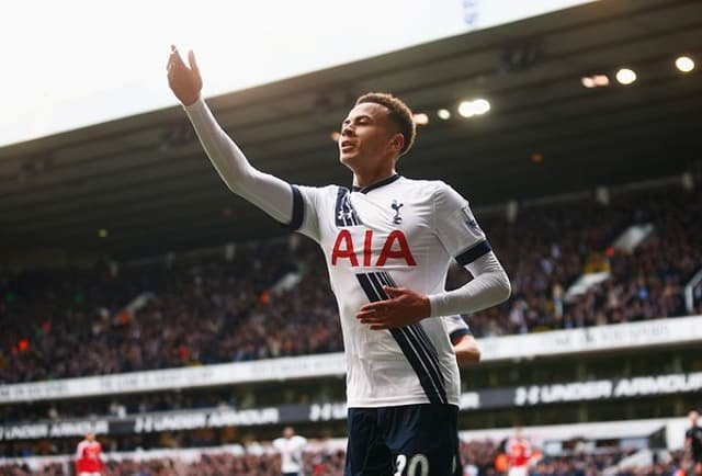 Dele Alli - Tottenham x Manchester United (Foto: Divulgacao)