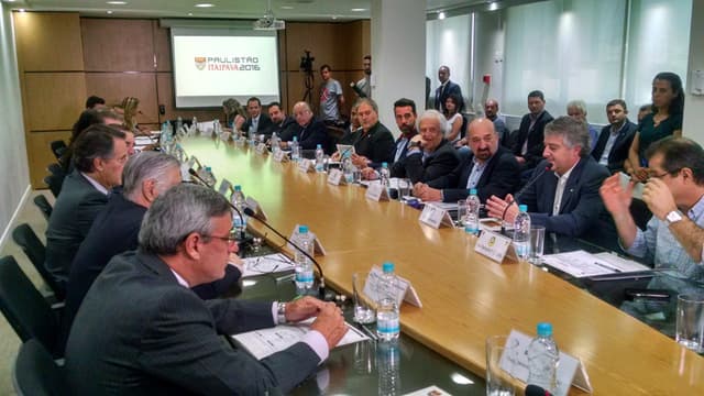 Reunião na Federação Paulista