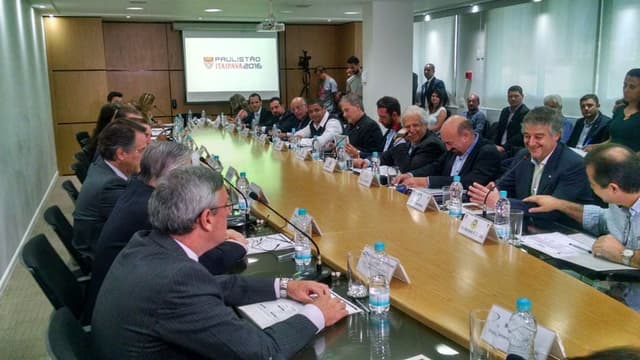 Reunião na Federação Paulista