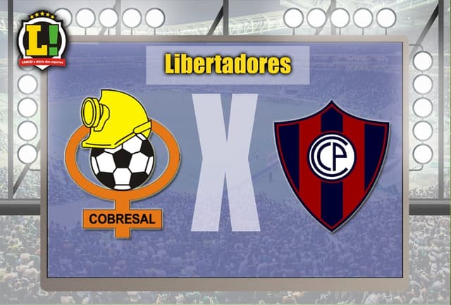 Apresentação Cobresal x Cerro Porteno Libertadores