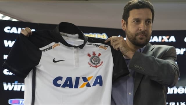 Gustavo Herbetta, superintendente de marketing, do Corinthians (Foto: Daniel Augusto Jr)