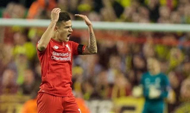 Philippe Coutinho - Liverpool x Borussia Dortmund