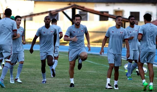 Fred participa de treino com o elenco do Fluminense (Fotos: Nelson Perez/FFC)