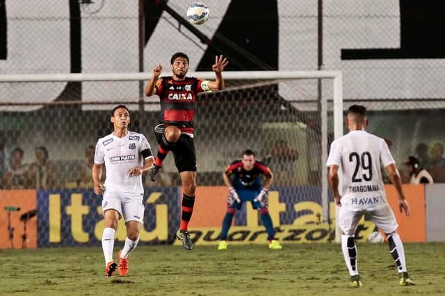 Último confronto - 19/11 - Santos 0 x 0 Flamengo - Vila Belmiro