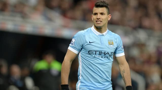 HOME - Newcastle United x Manchester City - Aguero (Foto: Oli Scarff/AFP)