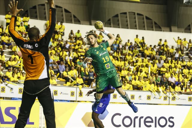 Seleção Brasileira Masculina encara grupo forte no Pan-Americano de Buenos Aires. Foto: Divulgação CBHb