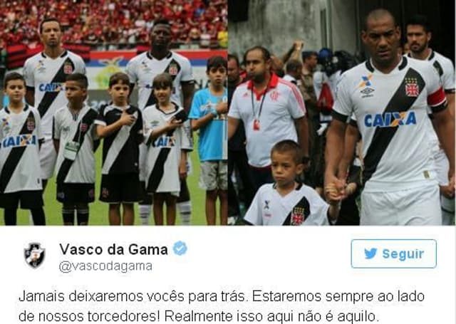 Vasco provoca o Flamengo