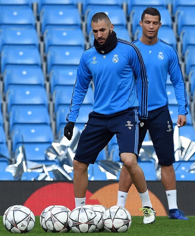 Cristiano Ronaldo e Benzema - Real Madrid