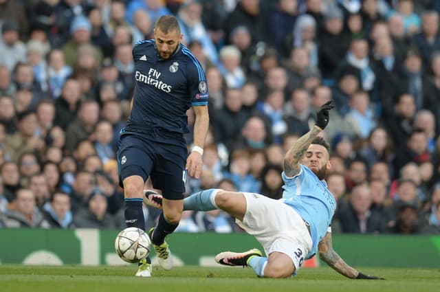 Manchester City x Real Madrid