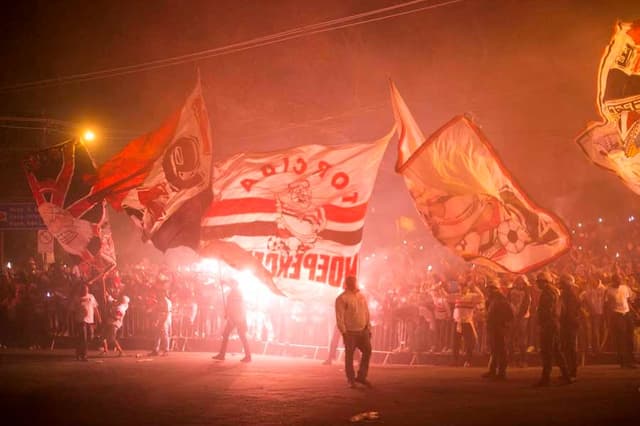 Climão São Paulo x Toluca