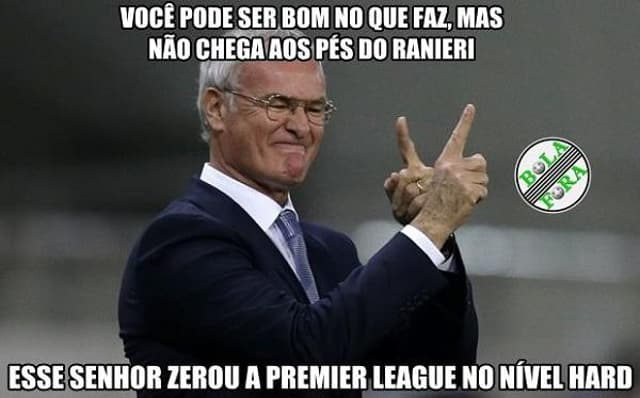 Humor Esportivo - Meme Leicester