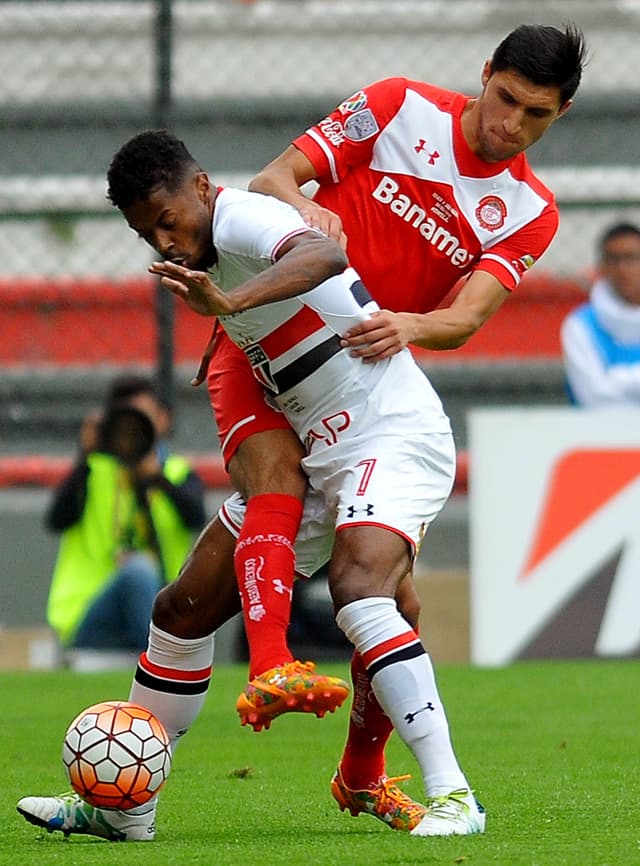 Libertadores - Toluca x São Paulo (foto:MARIA CALLS / AFP)