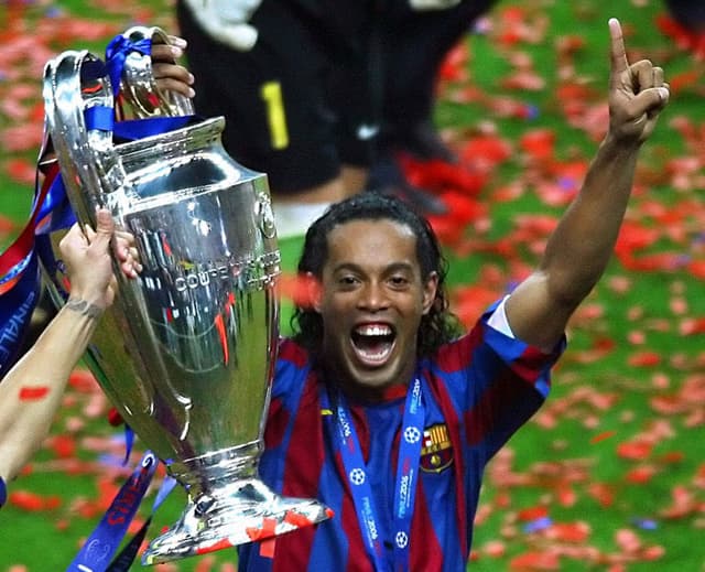 Ronaldinho Gaúcho faturou a Liga dos Campeões pelo Barcelona em 2006