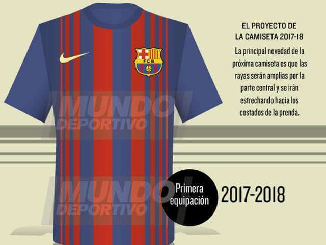 Camisa do Barcelona