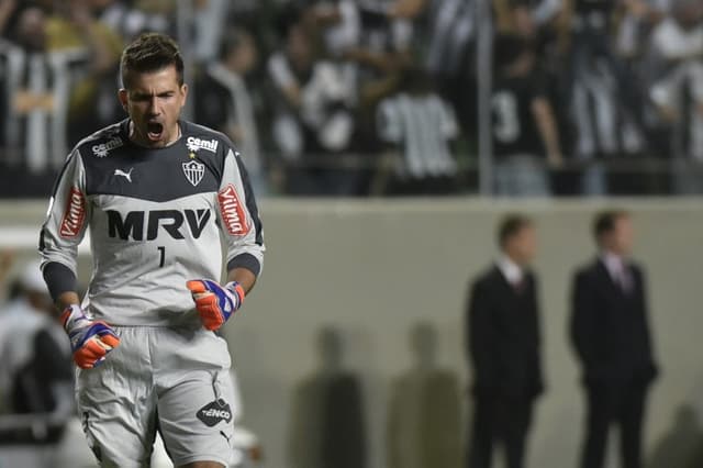 O goleiro Victor é garantia de segurança na defesa do Atlético-MG