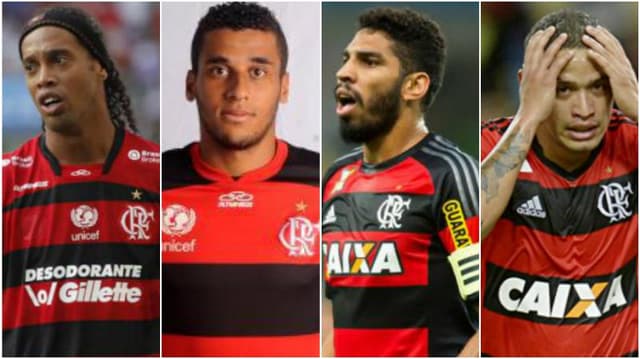 Os rejeitados no Flamengo